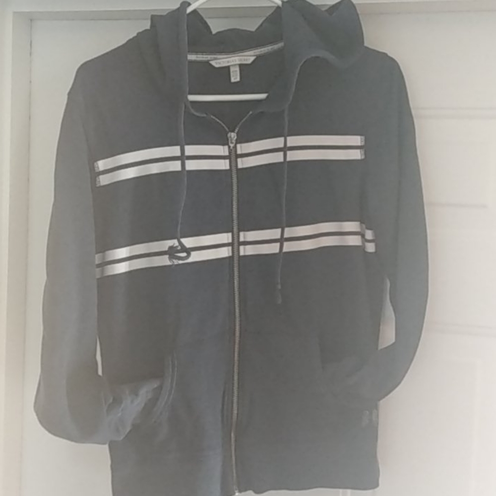 Victoria Secrets Angel striped hoodie